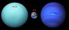 新發現的天王星以及海王星都比地球大很多